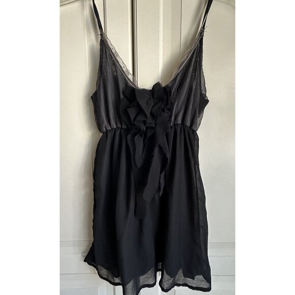 Poof Black‎ Camisole Womens Small New - Picture 4 of 8